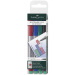 Faber-Castell: Set di pennarelli Multimark per pellicola S – 4 pezzi
