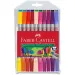 Faber-Castell: Set di pennarelli a doppia punta da 20 pezzi