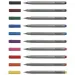 Faber-Castell: Set di penne a punta fine Grip 0,4mm, 10 pezzi