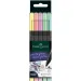 Faber-Castell: Set di penne a punta fine pastello Grip 0,4 mm, 5 pezzi