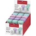 Faber-Castell: Temperamatite con serbatoio in plastica, colori pastello, 1 pezzo