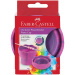 Faber-Castell: bicchiere per pennelli Click and Go in marmo rosa