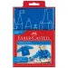 Faber-Castell: grembiule da pittura per bambini, colore blu
