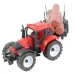 Farmer Truck: Set di 3 trattori agricoli con rimorchio 28cm
