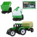 Farmer Truck: Set di trattori agricoli con rimorchi 28cm