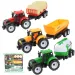 Farmer Truck: Set trattore agricolo a tre pezzi con rimorchio 28cm