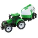 Farmer Truck: Set trattore agricolo a tre pezzi con rimorchio 28cm