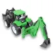 Farmer Truck: Trattore escavatore verde in due versioni da 39 cm