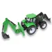 Farmer Truck: Trattore escavatore verde in due versioni da 39 cm