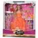 Fashion Girl: Set bambola e bambino con bicicletta e accessori 28 cm