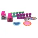 Fashion Girl: Set di trucco con gessetti per capelli, trucchi e separatore per dita in spugna