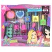 Fashion Girl: Set di trucco con gessetti per capelli, trucchi e separatore per dita in spugna