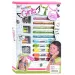 Fashion Girls: Set per creare braccialetti con fili con oltre 100 perline colorate e accessori