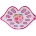 Fashion Make Up: Palette di trucco a tre livelli a forma di labbra