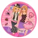 Fashion Make Up: Set di palette trucco a due livelli di forma rotonda