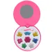 Fashion Make Up: Set di palette trucco a due livelli di forma rotonda
