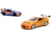 Fast &amp; Furious: Confezione da 2 modelli in scala 1/32 - Nissan Silvia S15 del 2001 e Toyota Supra - Jada Toys