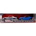Fast &amp; Furious: Confezione doppia – Nissan Skyline GT‑R R34 di Brian, set da 2 modellini auto in scala 1:32 – Jada Toys