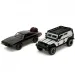 Fast &amp; Furious: Legacy Series Set di modellini in metallo 1/32 – Dodge Charger R/T di Dom &amp; Jeep Wrangler di Tej – Jada Toys