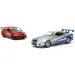 Fast &amp; Furious: Mitsubishi Lancer Evolution IX e Nissan Skyline GT-R (BNR34) confezione da 2 pezzi in scala 1/32 - Jada Toys