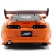 Fast &amp; Furious: Personaggio di Brian e modello di auto Toyota Supra 1/24 - Simba Toys
