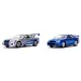 Fast &amp; Furious: Twin Pack set di 2 modellini di auto 1/32 - Simba Toys