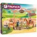 Faunica: Maneggio con cavalli e cavalieri set da gioco 23 pezzi - Woodyland