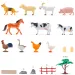 Faunica: Set di gioco animali da fattoria in secchio - Woodyland