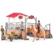 Faunica: Stalla con cavallo e accessori - Woodyland