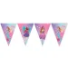 Festone di bandierine per festa Barbie