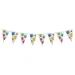 Festone per feste riutilizzabile con motivo a palloncini 230 cm