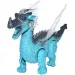 Figura di drago a batteria con luce 25 cm