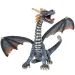 Figura di drago seduto dargento - Bullyland