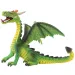 Figura di drago seduto verde - Bullyland