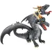 Figura di gioco drago nero a due teste - Bullyland