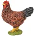 Figura di gioco gallina marrone - Bullyland