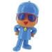 Figura giocattolo di Pocoyo con occhiali da sole