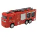 Fire Engine: set di 7 autopompe con tesserino da pompiere
