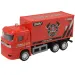 Fire Engine: set di 7 autopompe con tesserino da pompiere