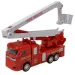 Fire Engine: set di 7 autopompe con tesserino da pompiere