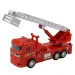Fire Engine: set di 7 autopompe con tesserino da pompiere