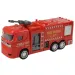 Fire Engine: set di 7 autopompe con tesserino da pompiere