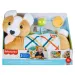 Fisher-Price: Corgie Puppy Cresci con me cuscino con sonaglio, dentaruolo e specchio - Mattel