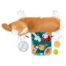 Fisher-Price: Corgie Puppy Cresci con me cuscino con sonaglio, dentaruolo e specchio - Mattel