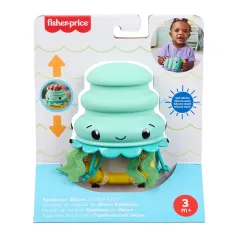 Fisher-Price: Giocattolo da dentizione "Amico del mare" - Medusa - Mattel immagine 1