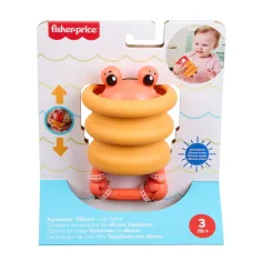 Fisher-Price: Giocattolo da dentizione Tengerpajti - Granchio - Mattel immagine 1
