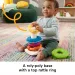 Fisher-Price: Sensory Rock-A-Stack™ piramide ad anelli - Mattel