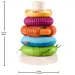 Fisher-Price: Sensory Rock-A-Stack™ piramide ad anelli - Mattel