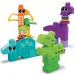 Fisher-Price: Set di costruzioni Dino 24 pezzi - Mega Bloks