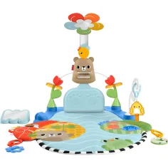 Fisher-Price: Tappetino interattivo con orsacchiotto - Mattel immagine 1
